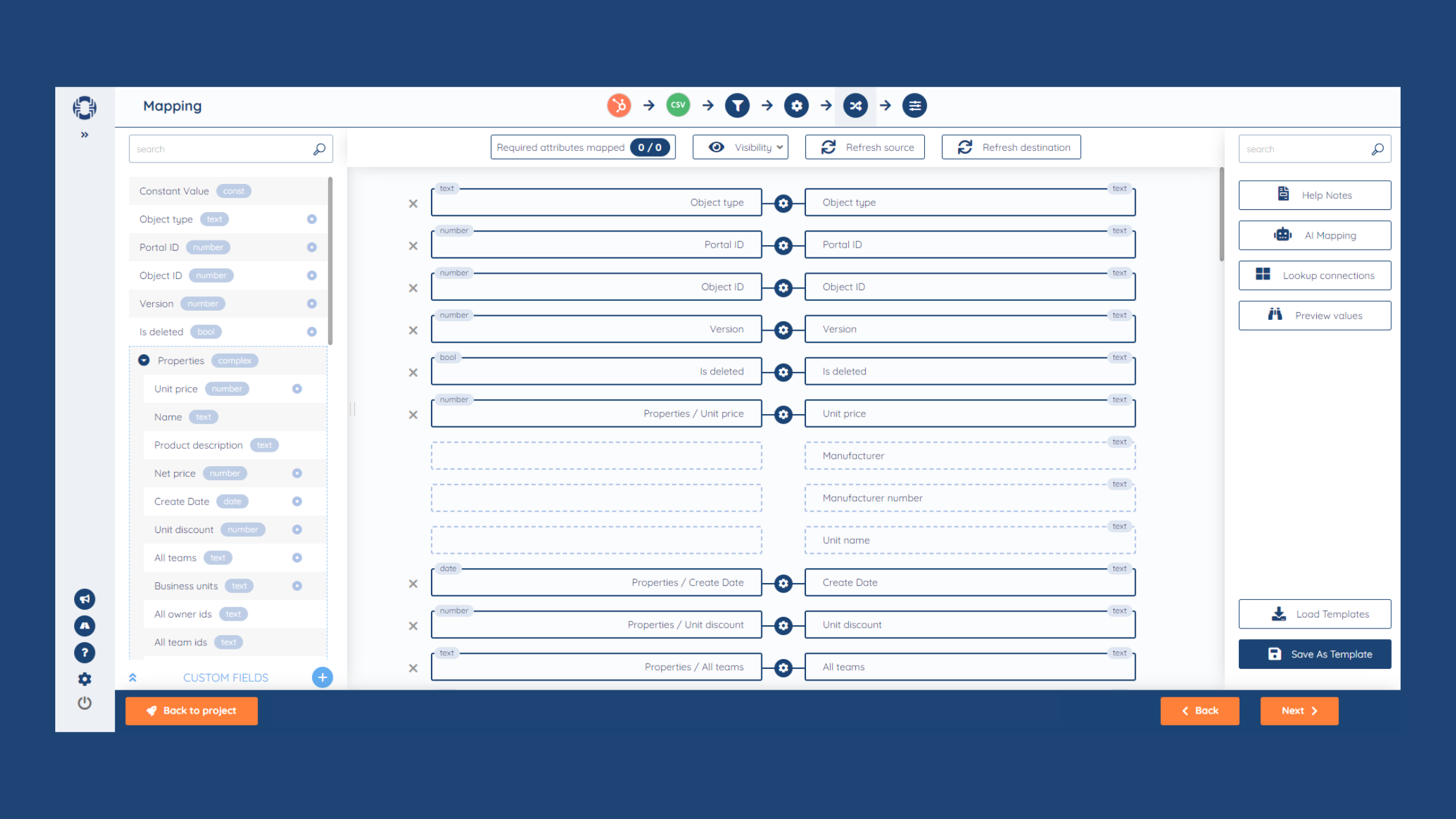 Send Product Details from HubSpot to Custom CSV